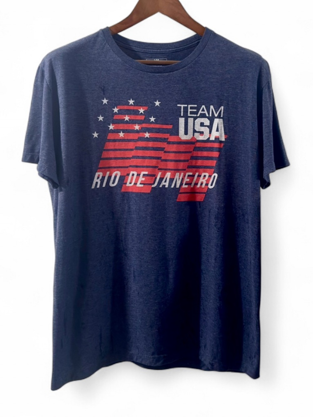 Team USA 2016 Rio Olympics Graphic T-shirt Size Men’s Large
